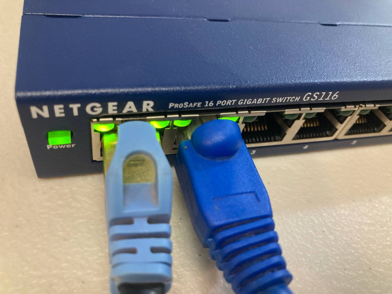 NETGEAR ProSafe GS116 v2 16-Port Gigabit Ethernet Switch Tested Working